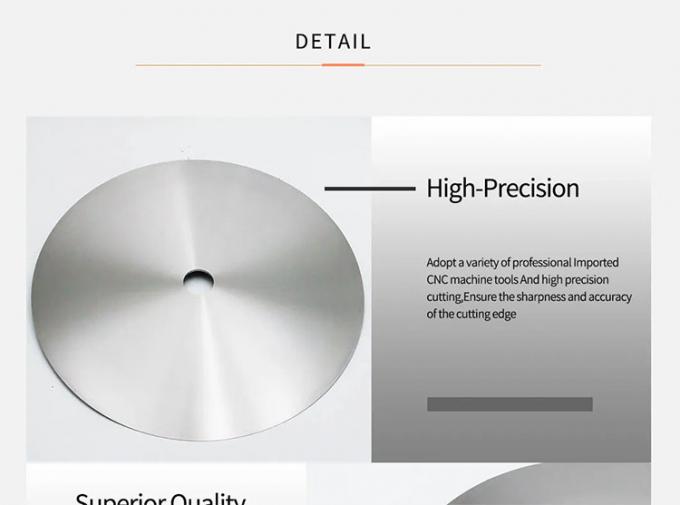 Paper Converting Circular Log Saw Blade For Tissue Paper Cutting Machine 0