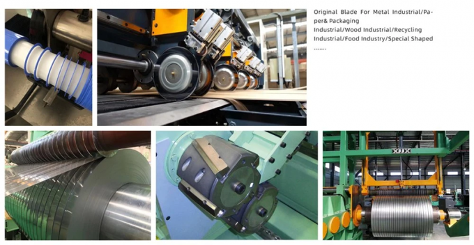 SENDA Round Slitter Blade Industrial Slitting Blade Circular Blade For Paper Tape Slitter Machine 4