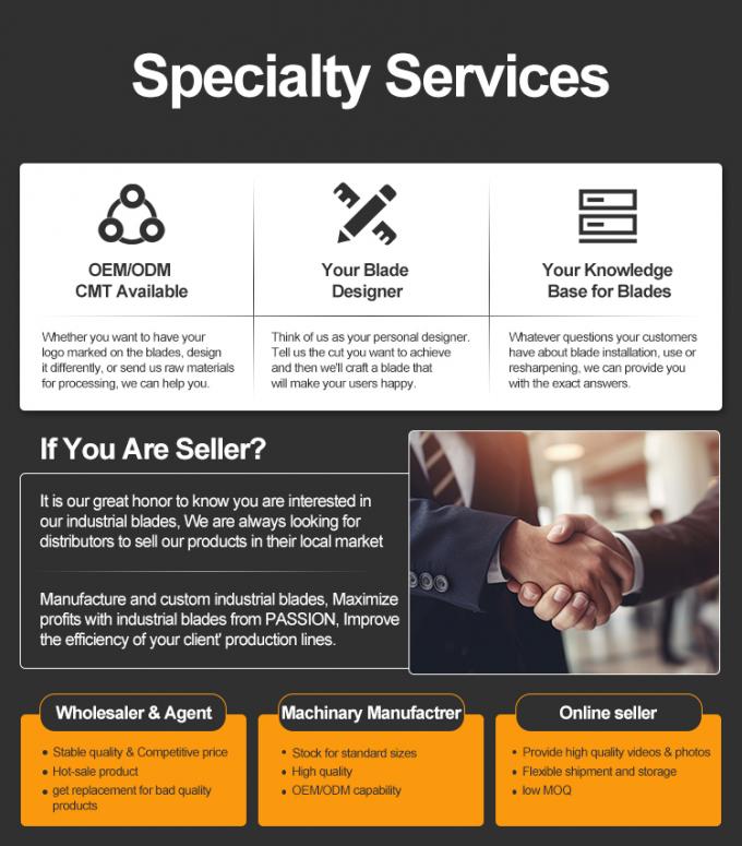 Slitting Line Corrugated Paper Blade For Cutting Cardboard Circular Razor Slitter Knife For Paper Roll Cutting Machines Blades 2