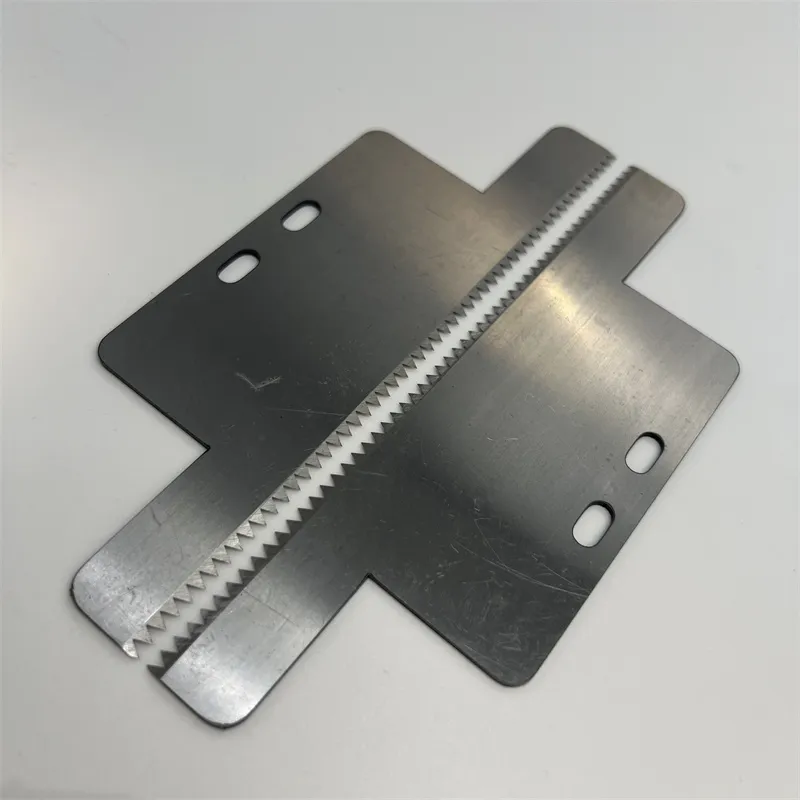 Plastic Paper Cutting Knives Teeth Cutting Blade Packaging Serrated Teeth Saw Blade 0