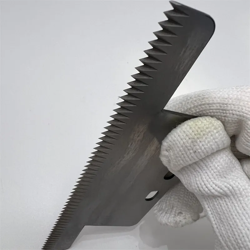 Plastic Paper Cutting Knives Teeth Cutting Blade Packaging Serrated Teeth Saw Blade 4