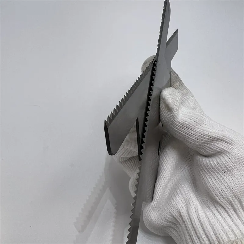 Plastic Paper Cutting Knives Teeth Cutting Blade Packaging Serrated Teeth Saw Blade 5