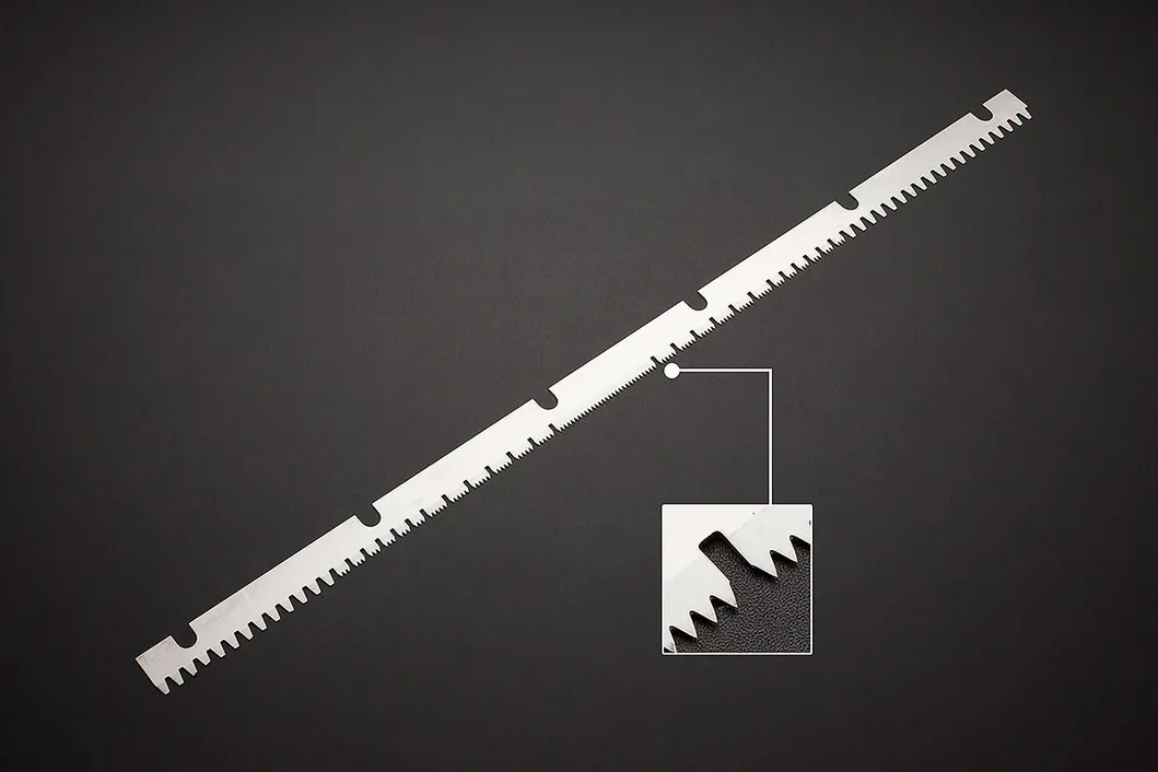 Plastic Paper Cutting Knives Teeth Cutting Blade Packaging Serrated Teeth Saw Blade 11