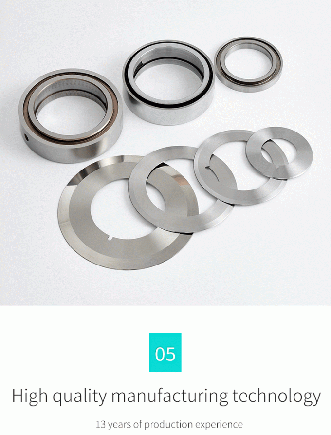 High Precision Cutting 130mm Industrial Paper Roll Tape Slitting Machine Knives Circular Blade Slitting Knife 6